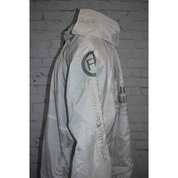 Vintage Y2K FUBU Athletic Jacket Mens Size 2XL White 100% Polyester Full Zip - Picture 4 of 9